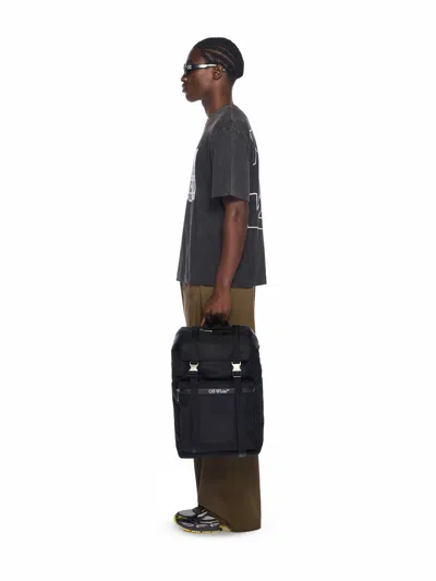 Off-white Outdoor Backpack Nylon In Black