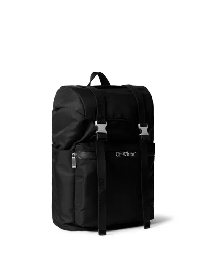 Off-white Outdoor Backpack Nylon In Black