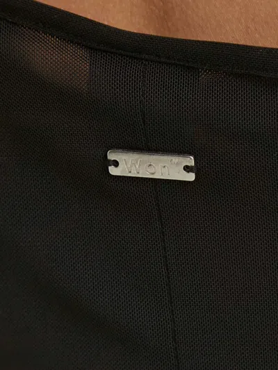 Won Hundred Sleeveless Midi Dress In Black