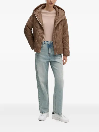 The Kooples Logo-patch Five-pocket Jeans In Blue