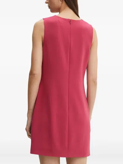 Theory Easy Mini Shift Dress In Pink