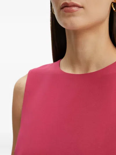 Theory Easy Mini Shift Dress In Pink