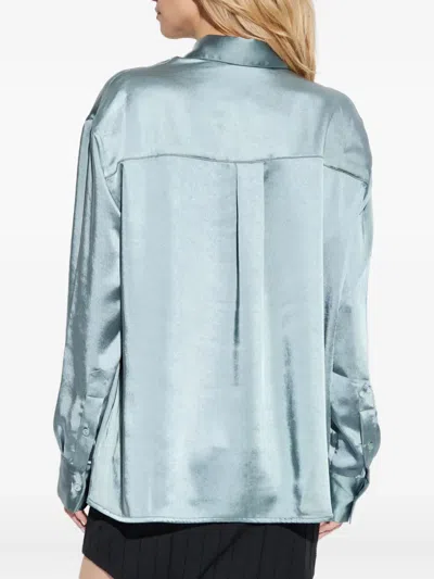 Avavav Logo-embroidered Shirt In Blue