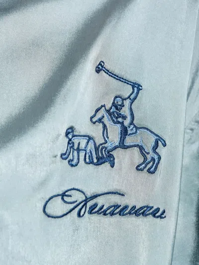 Avavav Logo-embroidered Shirt In Blue