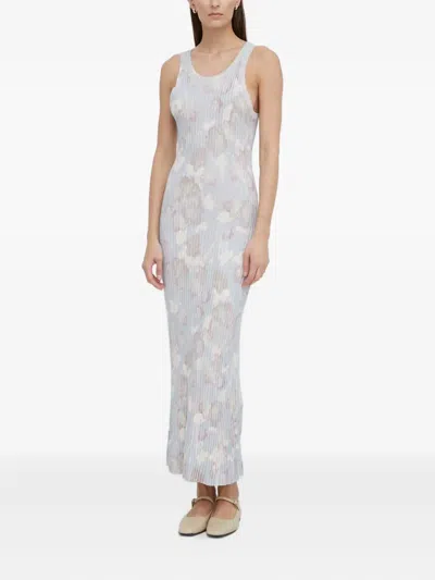 Won Hundred Floral-pattern Maxi Dress In White
