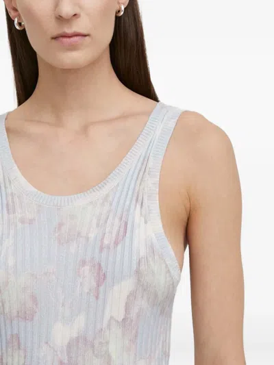 Won Hundred Floral-pattern Maxi Dress In White