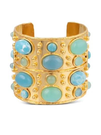 Sylvia Toledano Byzance Cuff Bracelet In Gold