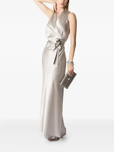 Peter Cohen Vickie Dress In Silver