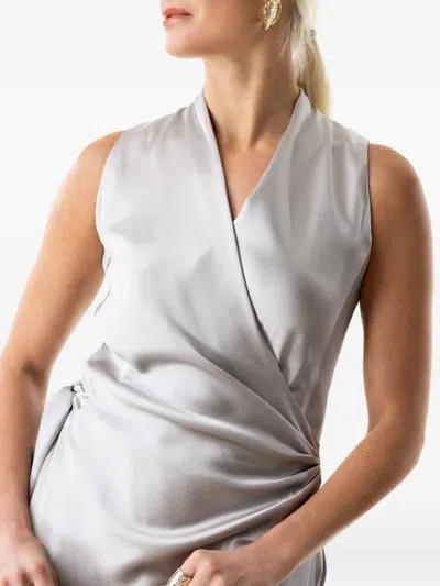 Peter Cohen Vickie Dress In Silver