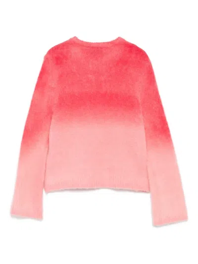 Akep Textured Sweater In Pink