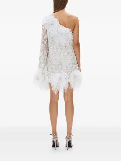 Rachel Gilbert Alby Mini Dress In Neutral