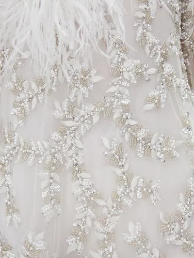 Rachel Gilbert Alby Mini Dress In Neutral