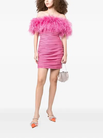 Rachel Gilbert Zion Mini Dress In Pink