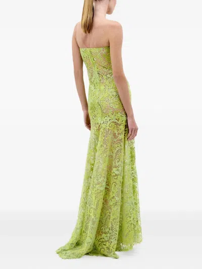 Silvia Tcherassi Tulip Lace Dress In Multi