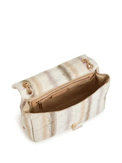Vanessa Bruno Moon Shoulder Bag In Neutral