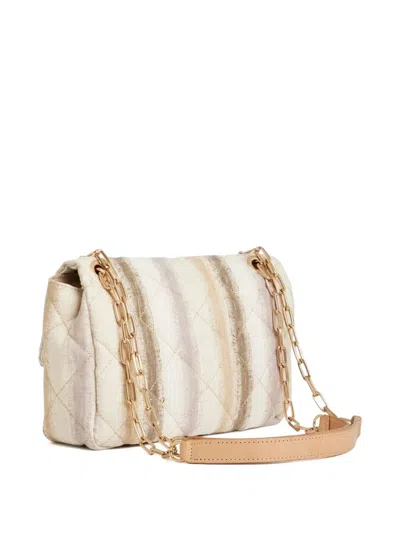 Vanessa Bruno Moon Shoulder Bag In Neutral