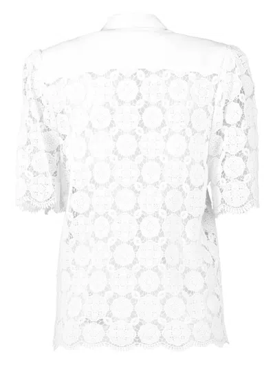 Miguelina Petunia Shirt In White