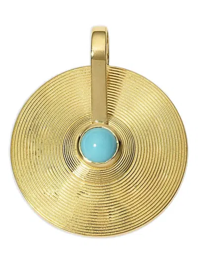 Jade Ruzzo 18k Yellow Gold Cymbal Pendant In Gold