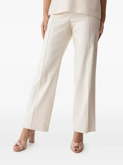 Brandon Maxwell Soren Trousers In White
