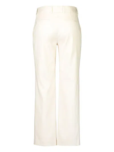 Brandon Maxwell Soren Trousers In White