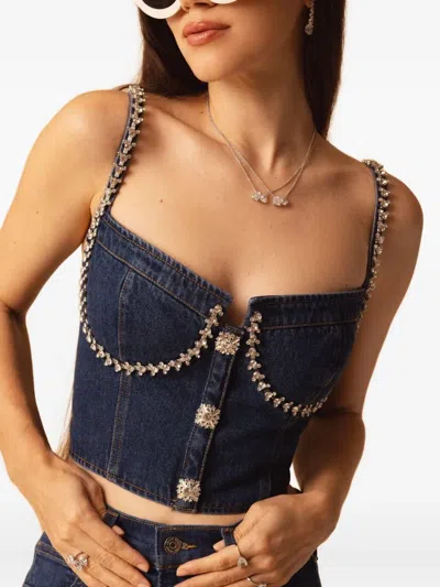 Fantasia By Deserio Pear-shape Necklace In Brown