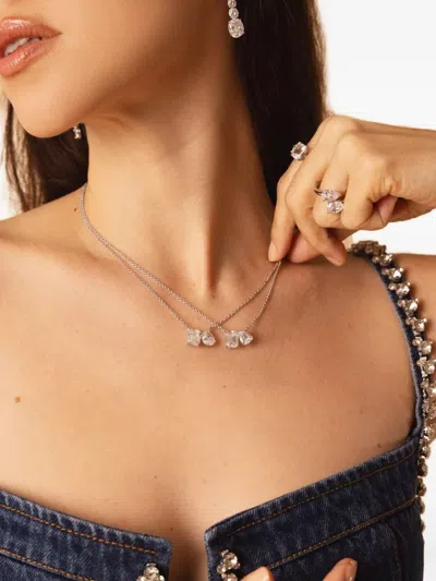 Fantasia By Deserio Pear-shape Necklace In Brown