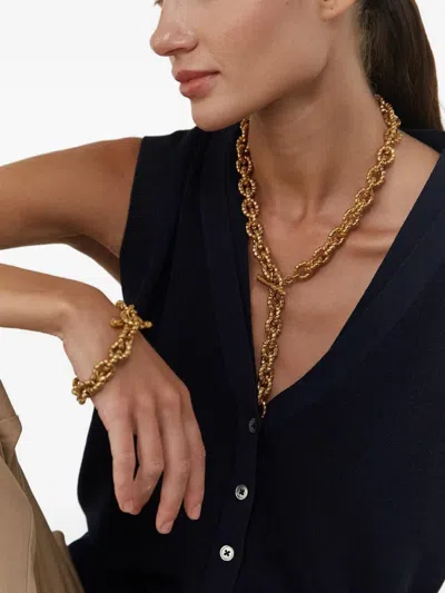 Paola Sighinolfi Onora Toggle Bracelet In Gold