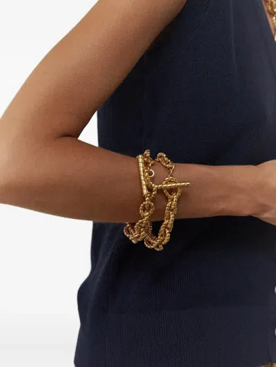 Paola Sighinolfi Onora Toggle Bracelet In Gold