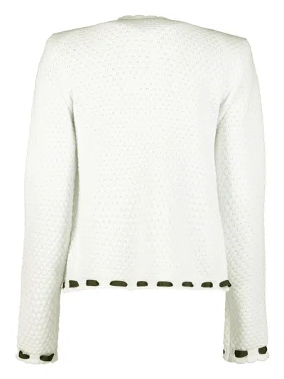 L'agence Astor Cardigan In White