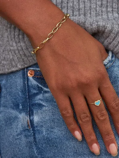 Jennifer Meyer 18k Yellow Gold Medium Edith Bracelet In Gold