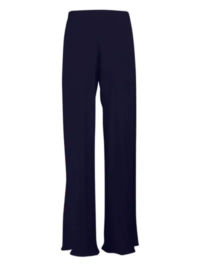 Peter Cohen Chute Wide-leg Trousers In Blue