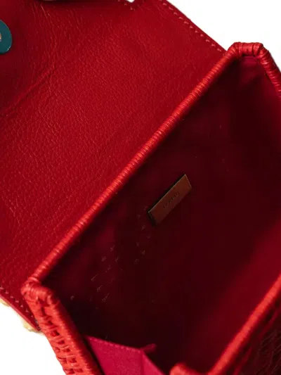 Serpui Abigail Tote Bag In Red