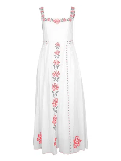 Gül Hürgel Serenity Midi Dress In White
