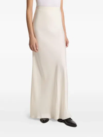 Michael Kors Pull-on Maxi Skirt In White
