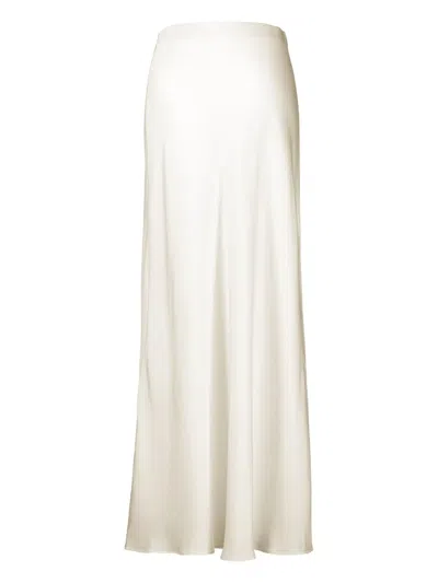 Michael Kors Pull-on Maxi Skirt In White