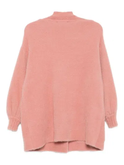 Akep V-neck Jacket In Pink