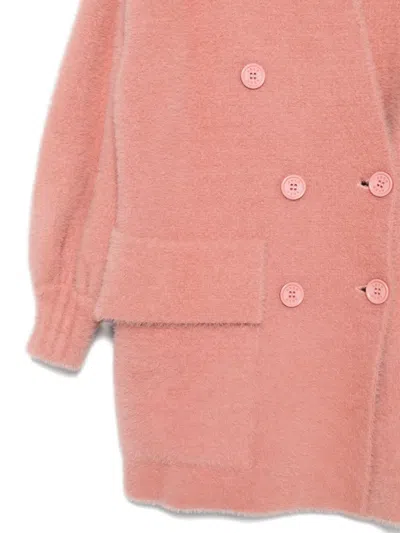 Akep V-neck Jacket In Pink