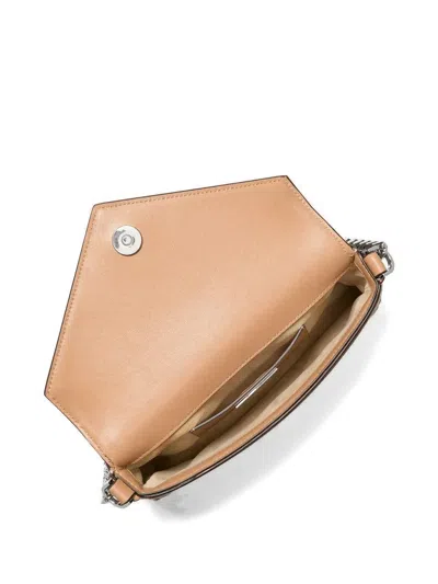 Michael Kors Manhatta Chain-strap Shoulder Bag In Neutral