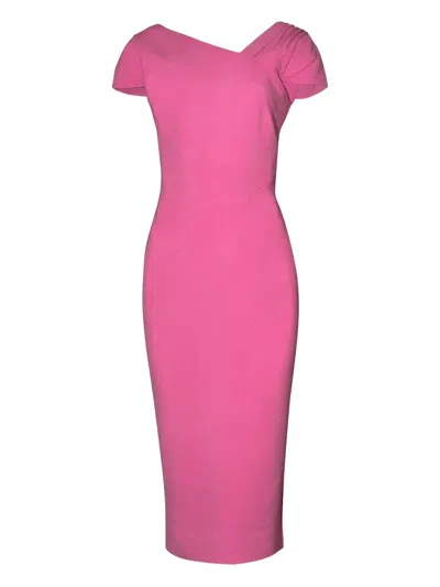 Rachel Gilbert Vera Midi Dress In Purple