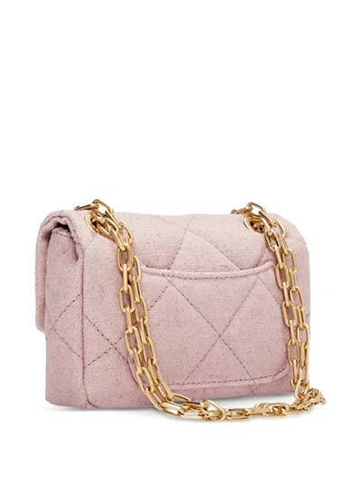 Vanessa Bruno Mini Moon Shoulder Bag In Pink