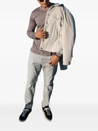 Eleventy Corduroy Jacket In Neutral