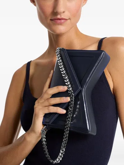 Michael Kors Manhatta Shoulder Bag In Blue