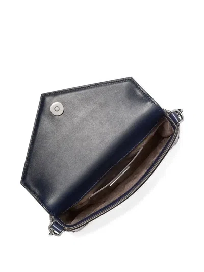 Michael Kors Manhatta Shoulder Bag In Blue