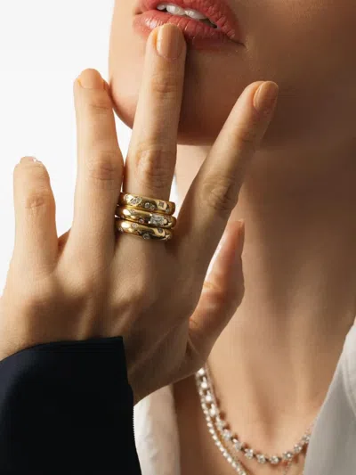 Kwiat 18kt Yellow Gold Cobblestone Diamond Ring In Gold