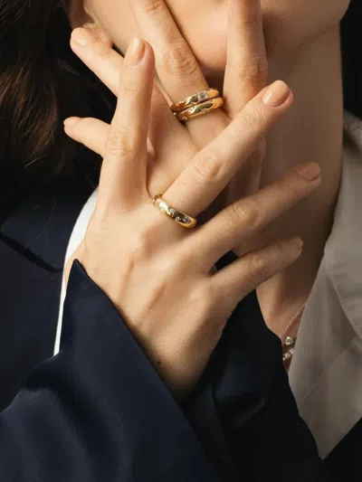 Kwiat 18kt Yellow Gold Cobblestone Diamond Ring In Gold