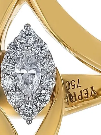 Yeprem 18k White And Yellow Gold Strada Diamond Ring In Gold