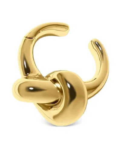 Jennifer Fisher 10k Yellow Gold Knotted Cuff Bracelet In Gold