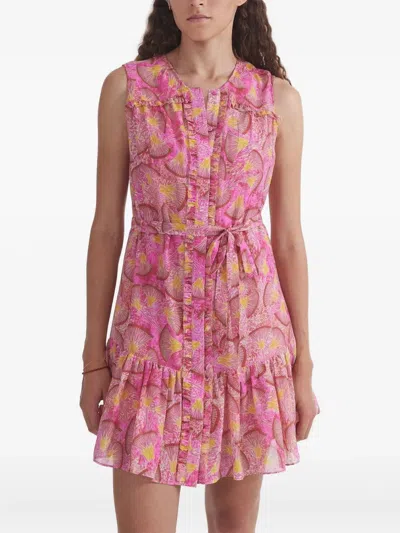 Saloni Pixie Dress In Pink