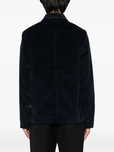 Ps By Paul Smith Work Jacket In Blue