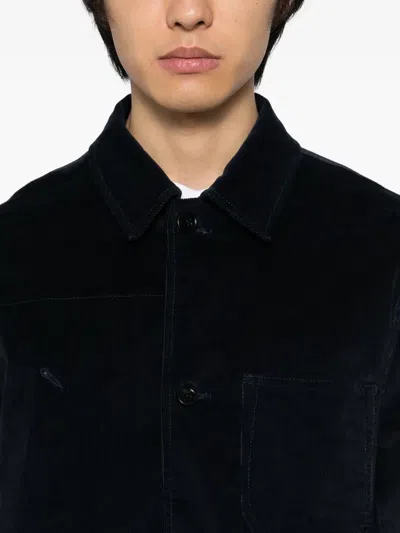 Ps By Paul Smith Work Jacket In Blue